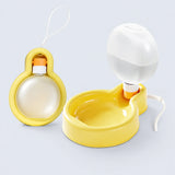 19 oz Foldable-Bowl Pet Water Bottle – 3 Colors