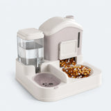 2-in-1 Detachable Cat Feeder & Automatic Water Dispenser