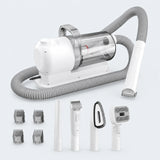 2 L Pet Grooming Vacuum Kit with Clippers and Brushes