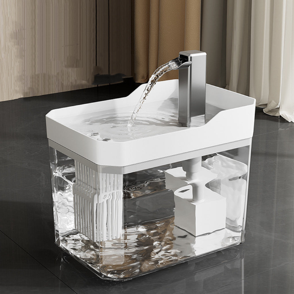 1.5 L Cat Water Fountain with Visible Reservoir – 3 Colors