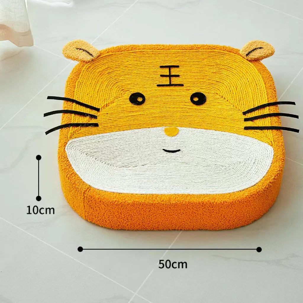 Large Oval Woven Cat Scratcher Bed – 21 Styles