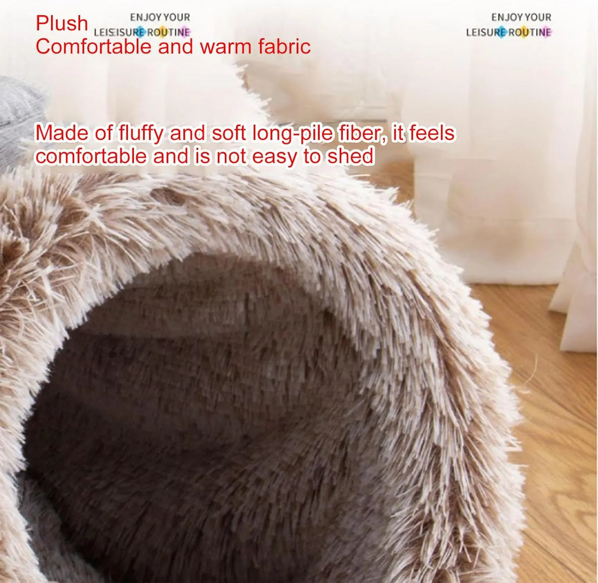 Warm Enclosed Pet House for Cats & Small Dogs – M or L