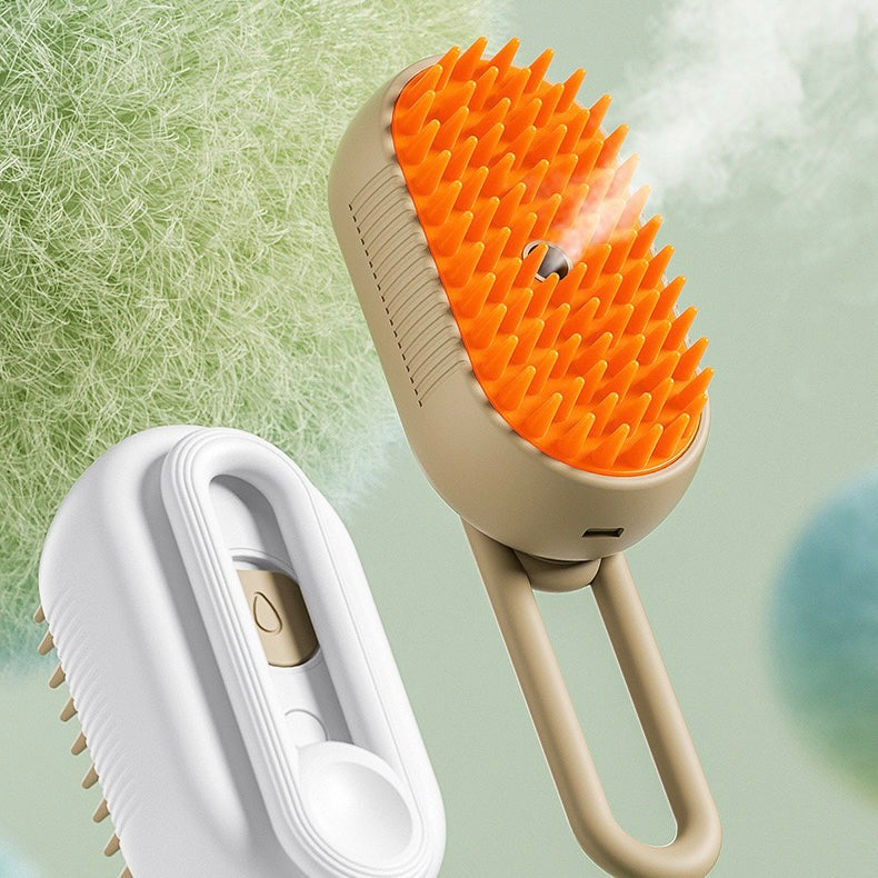 Pet Grooming Brush with Mist Reservoir – 4 Styles