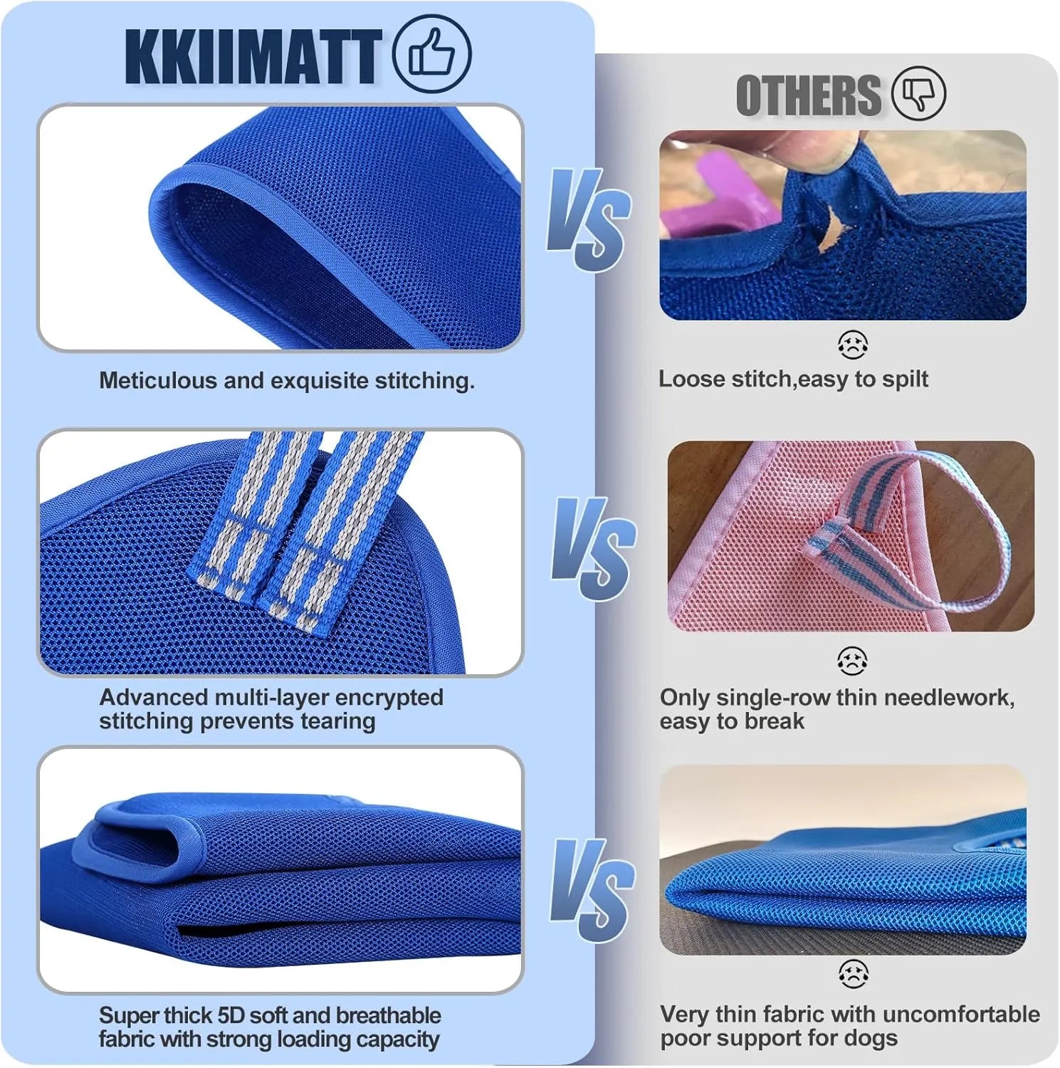 Pet Grooming Hammock for Dogs and Cats – 6 Colors, 4 Sizes