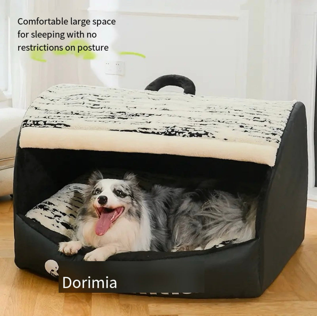 Cozy Foldable Pet House Bed for Dogs & Cats