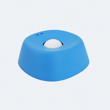 Built-in Rolling Ball Slow Feeder Dog Liquid Treat Bowl, Food Grade Portable Pet Water Snack Bowl