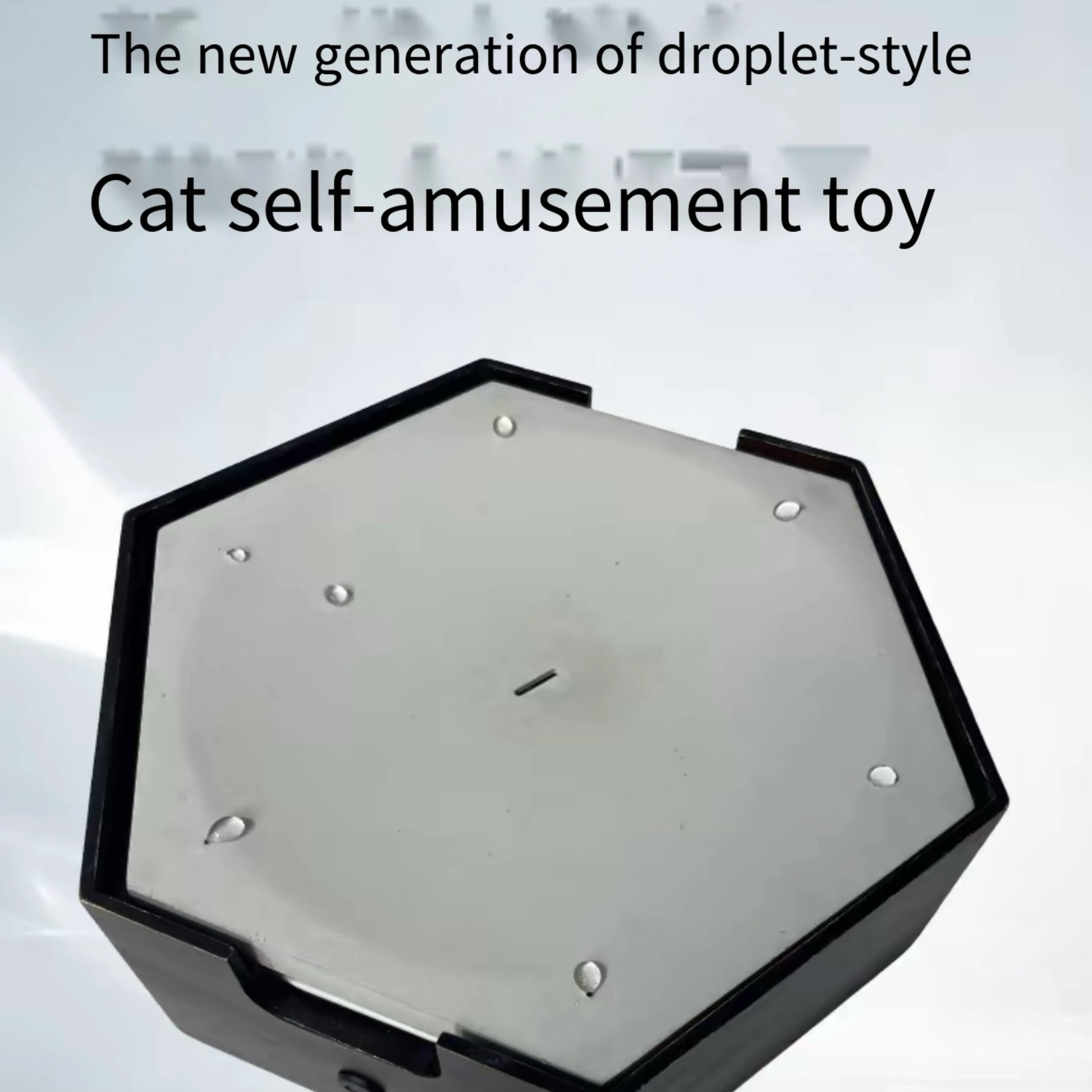 Interactive Water Droplet Cat Teaser – Single or 2-Color Set