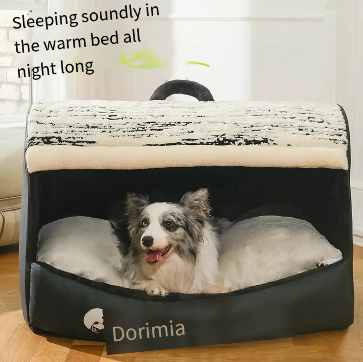 Cozy Foldable Pet House Bed for Dogs & Cats