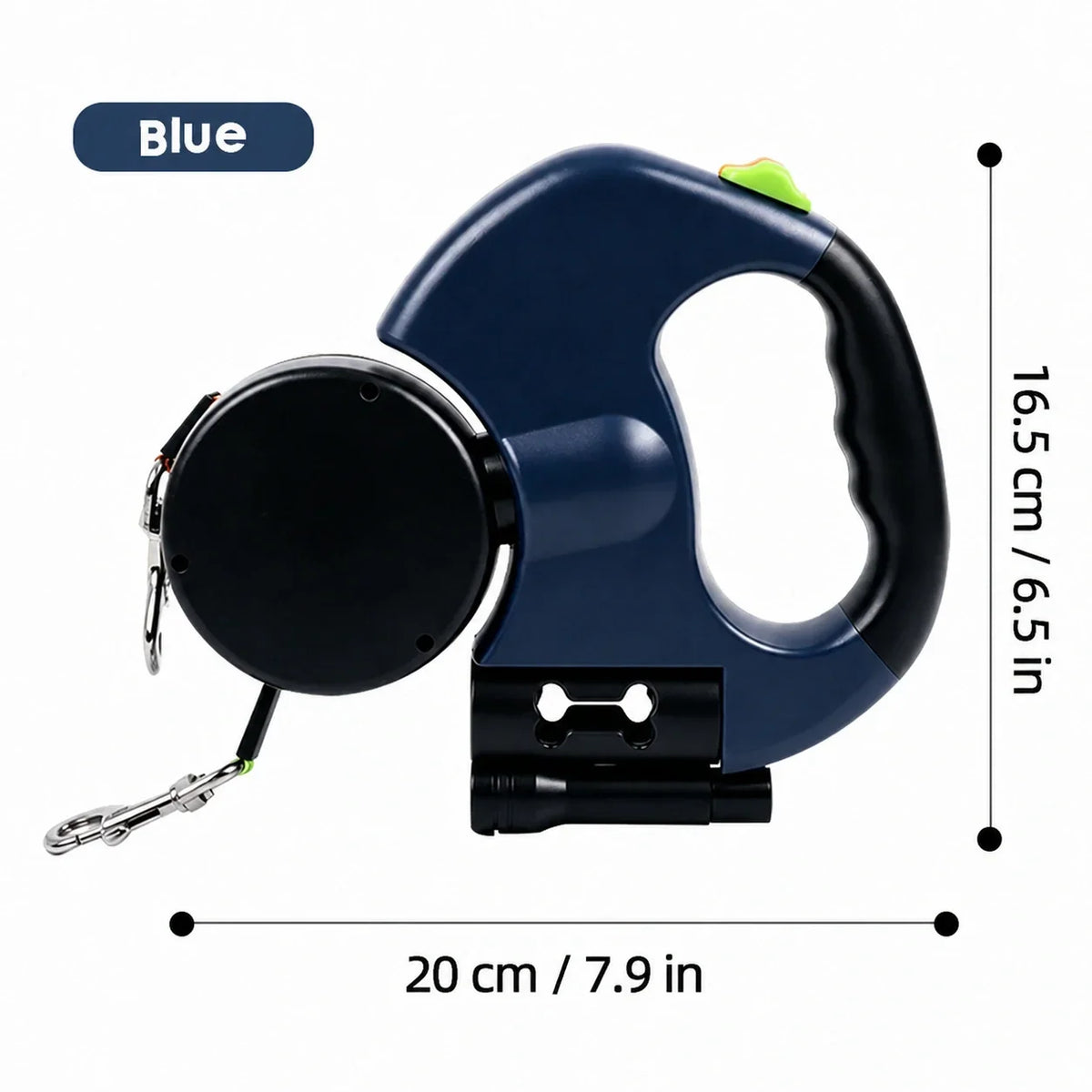 LumiPaw 2-in-1 Retractable Pet Leash