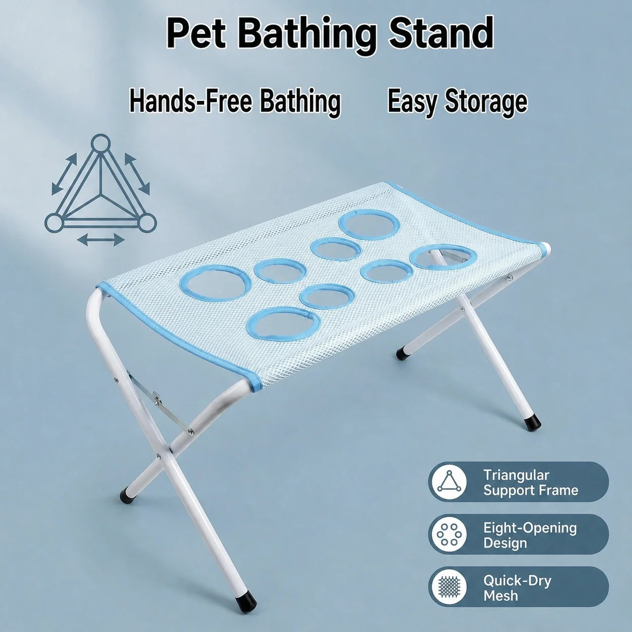 LumiPaw Elevated Pet Bathing Stand