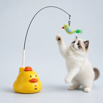 Automatic Rotating Interactive Cat Teaser Toy