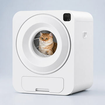 Automatic Self-Cleaning Cat Litter Box
