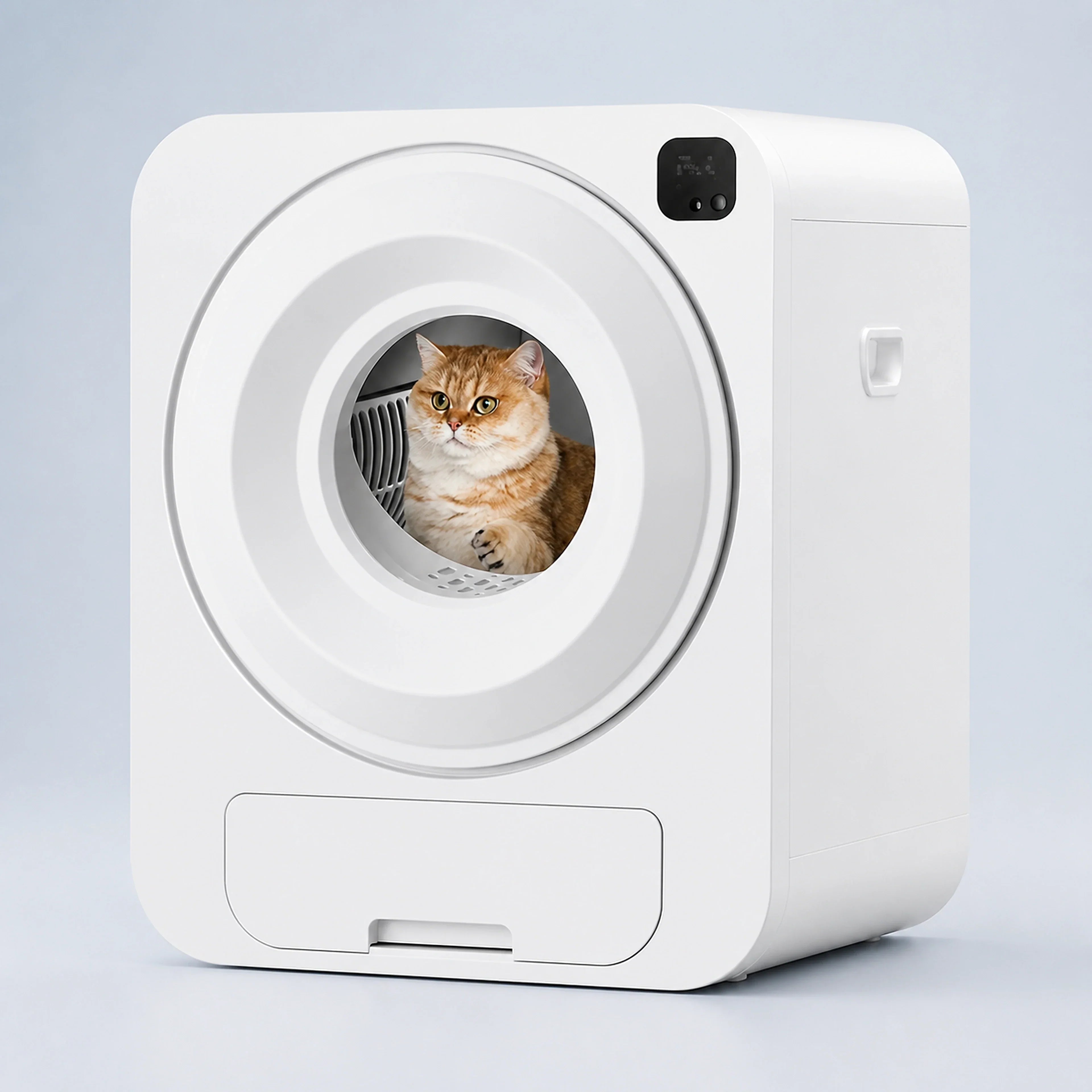 Automatic Self-Cleaning Cat Litter Box