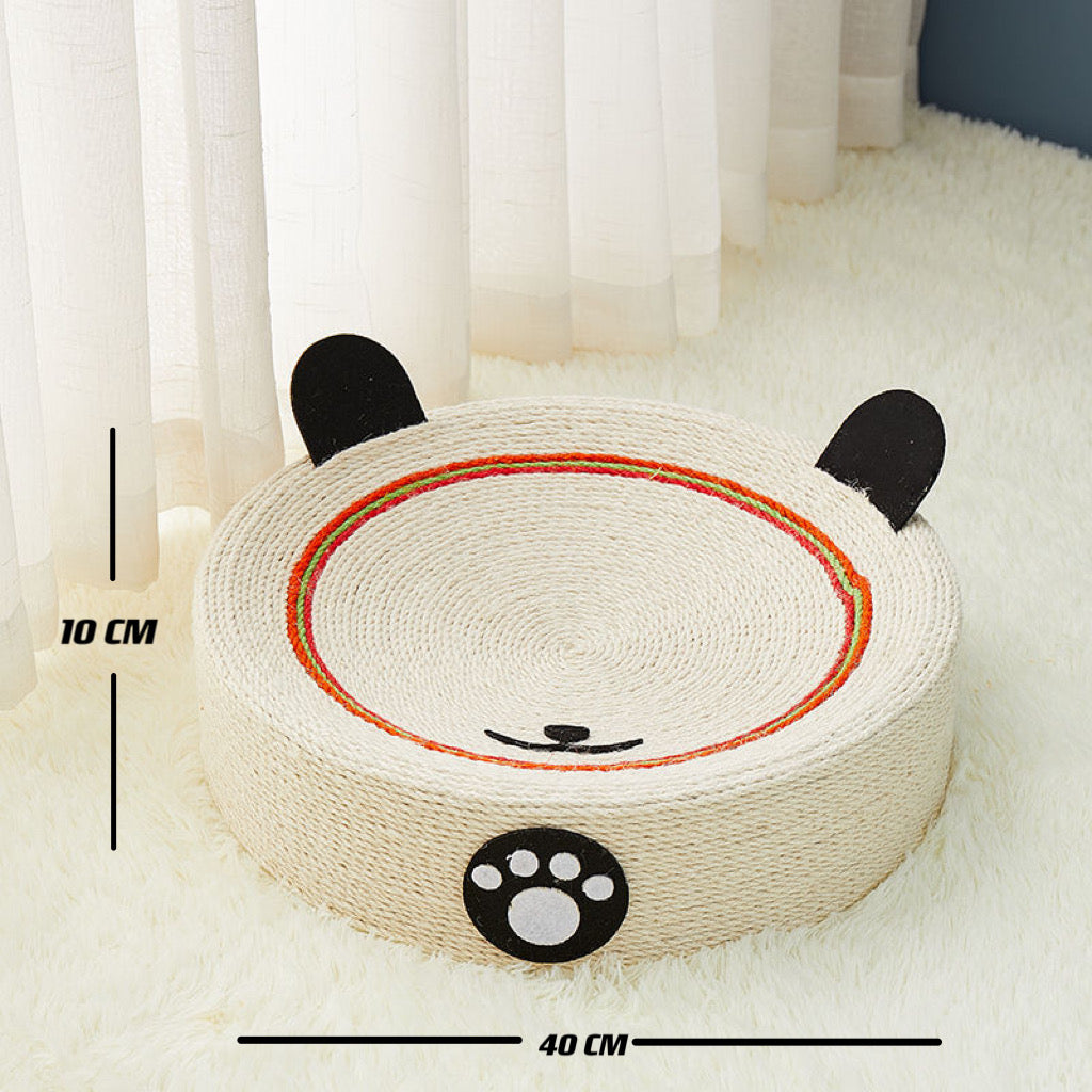 Large Oval Woven Cat Scratcher Bed – 21 Styles