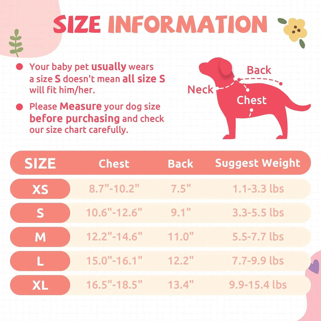 Lightweight Printed T-Shirt for Small Dogs – 10 Styles