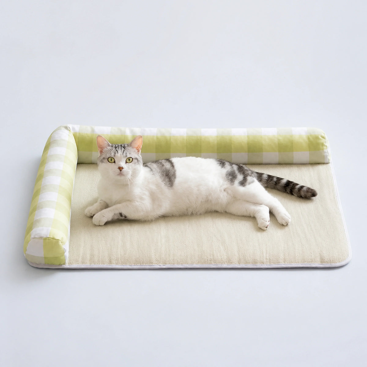 Bolstered Pet Sleeping Mat for Cats & Dogs – L or XL