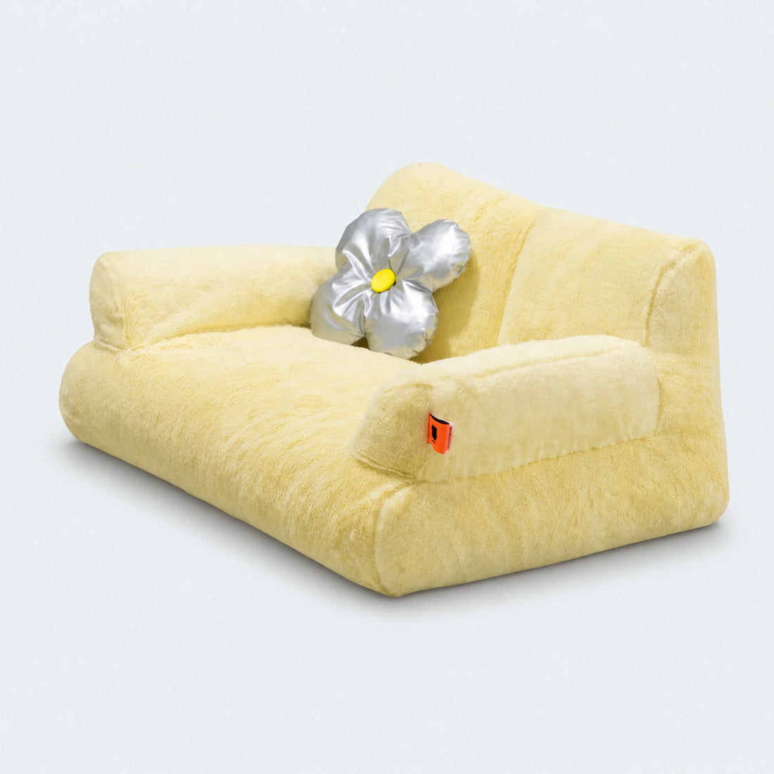 Bolstered Pet Sofa Bed with Accent Pillow – 11 Styles