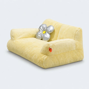 Bolstered Pet Sofa Bed with Accent Pillow – 11 Styles