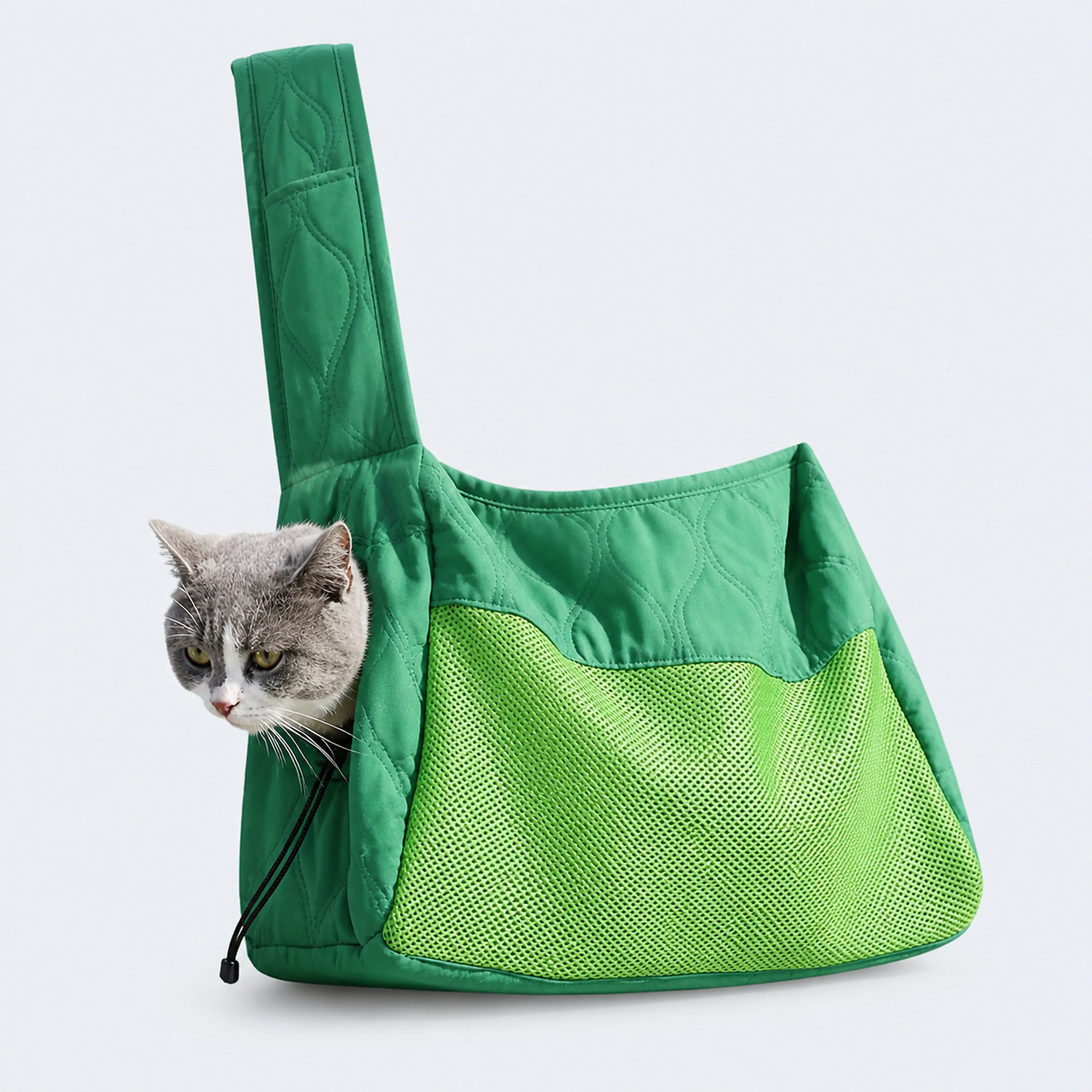 Breathable Pet Shoulder Sling Carrier – 4 Colors