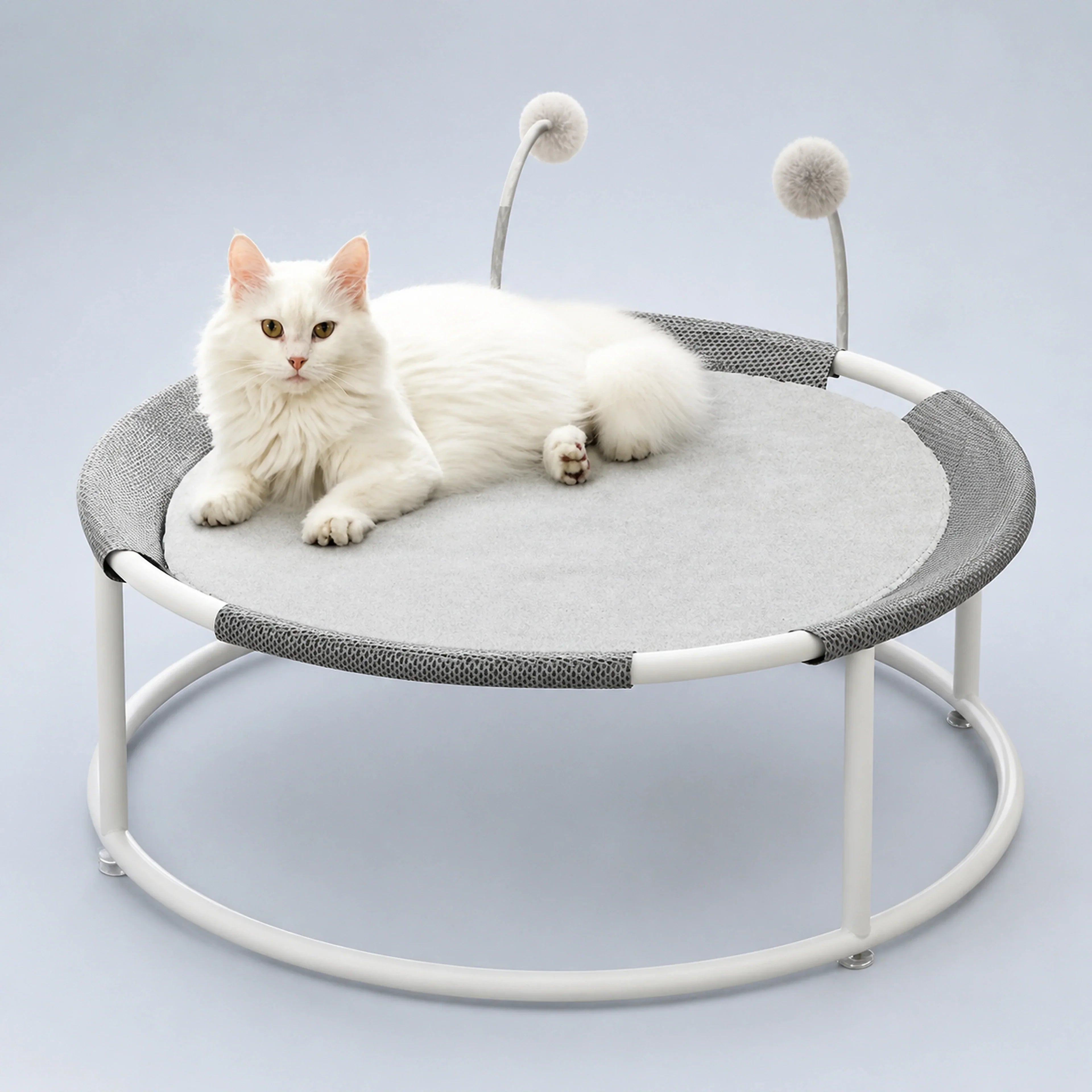Breathable Round Mesh Cat Hammock Bed