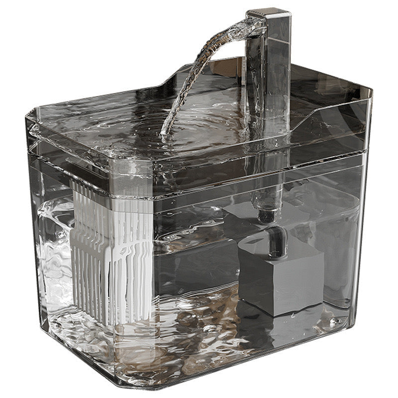 1.5 L Cat Water Fountain with Visible Reservoir – 3 Colors