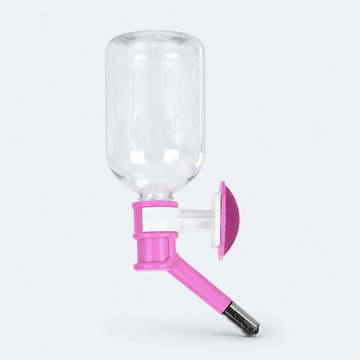 Cage-Mounted No-Drip Pet Water Bottle – 250 or 500 ml