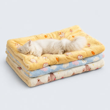 Cat Blanket in 3 Patterns & 6 Sizes