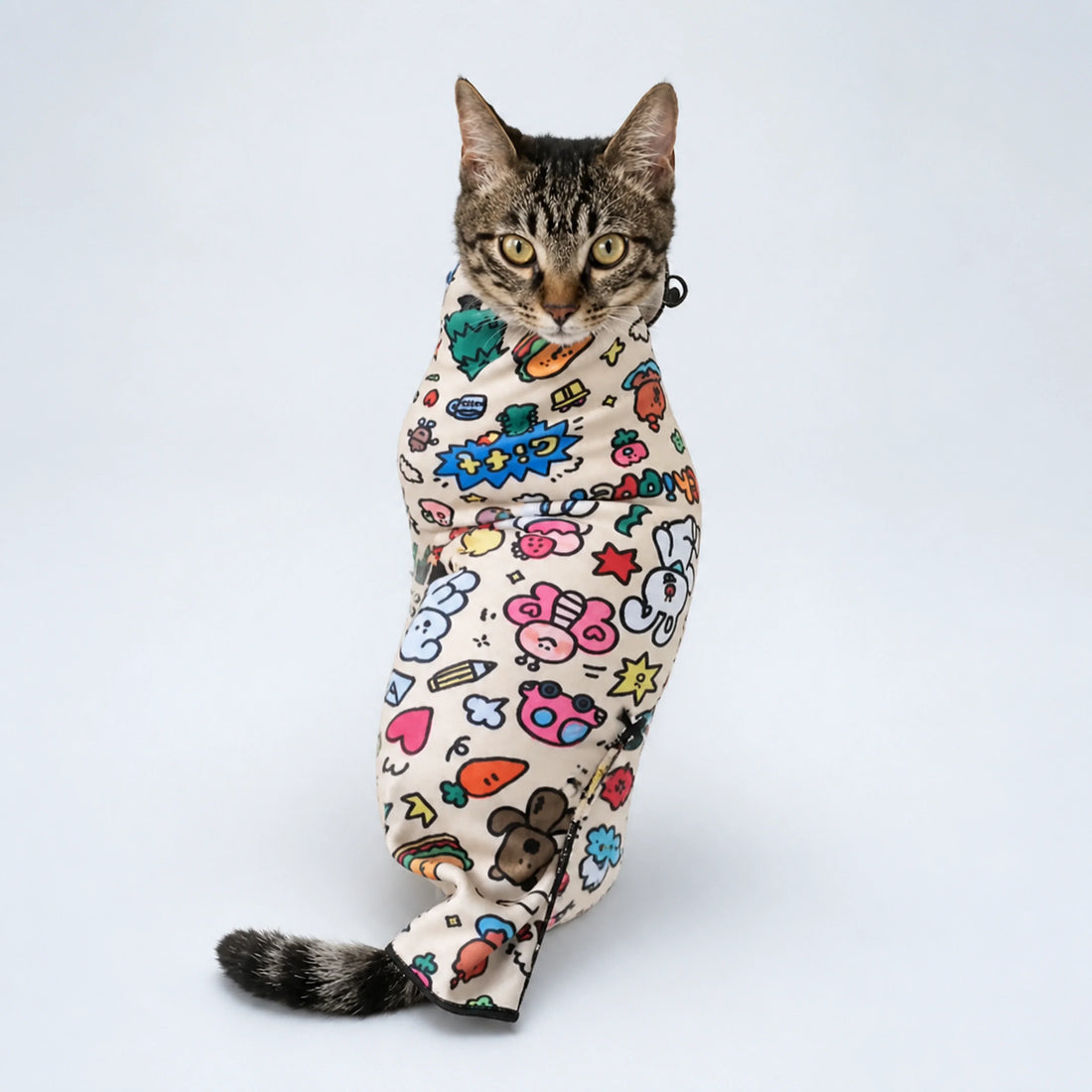 Cat Grooming Wrap for Nail Trimming – M & L, 10 Styles