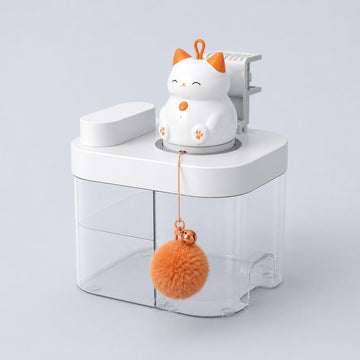 Clamp-On Retractable Pom-Pom Cat Toy – 2 Styles