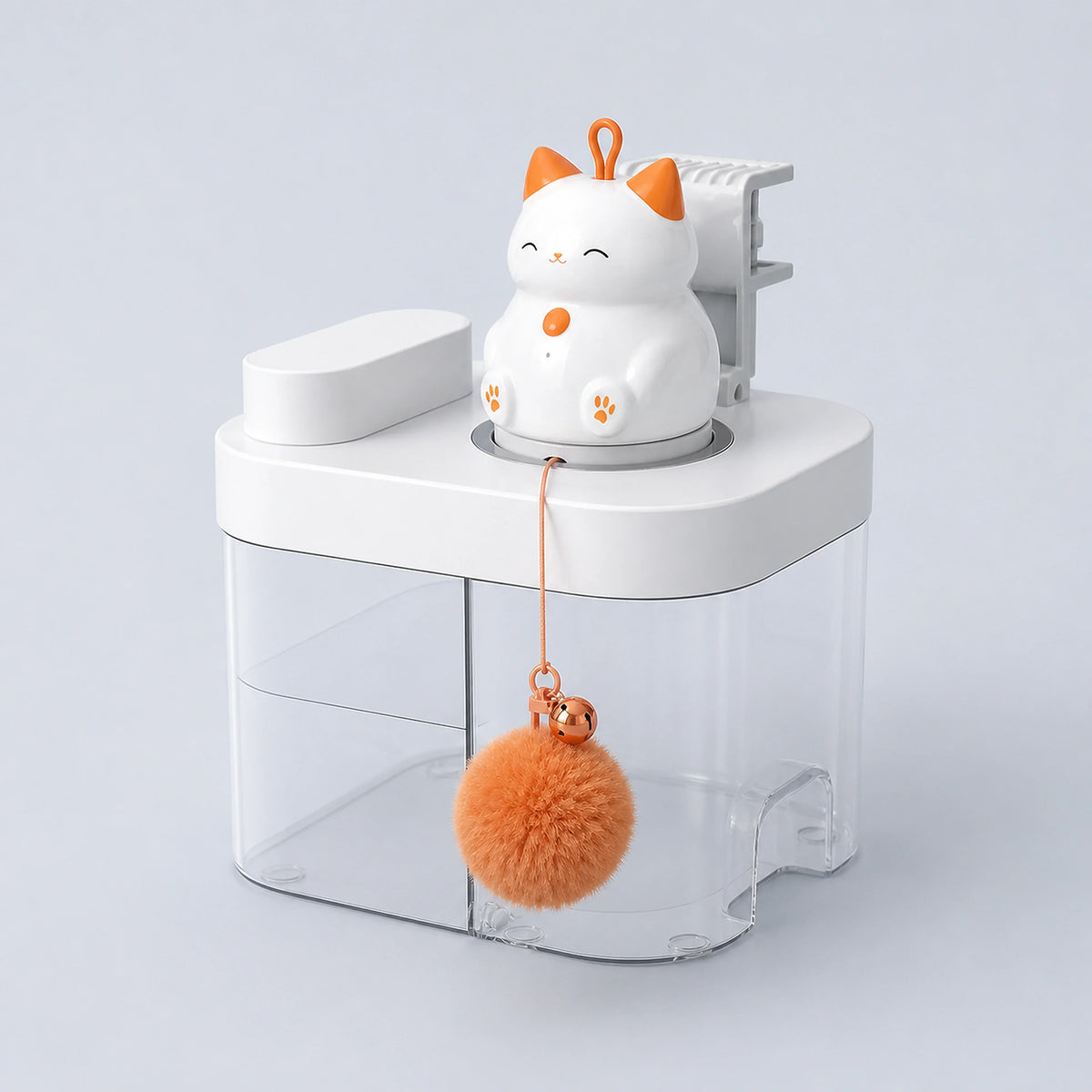 Clamp-On Retractable Pom-Pom Cat Toy – 2 Styles
