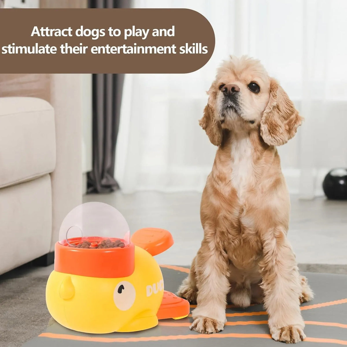 Duck Treat Dispenser. Duck Dog Treat Dispenser
