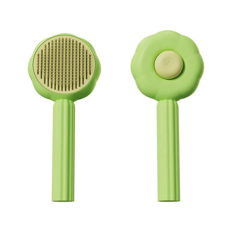 Self-Cleaning Slicker Brush for Cats & Dogs – 5 Colors