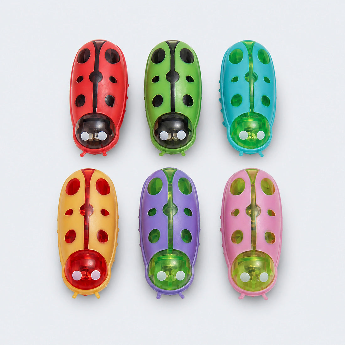 Electronic Crawling Bug Cat Toys – Random Colors, 2–6 Pack