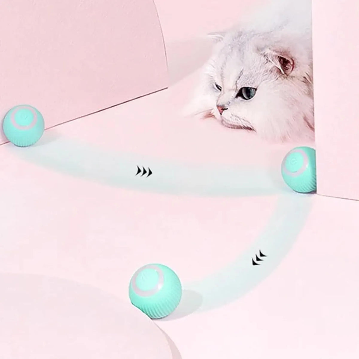 Rotating Smart Ball Cat Toy