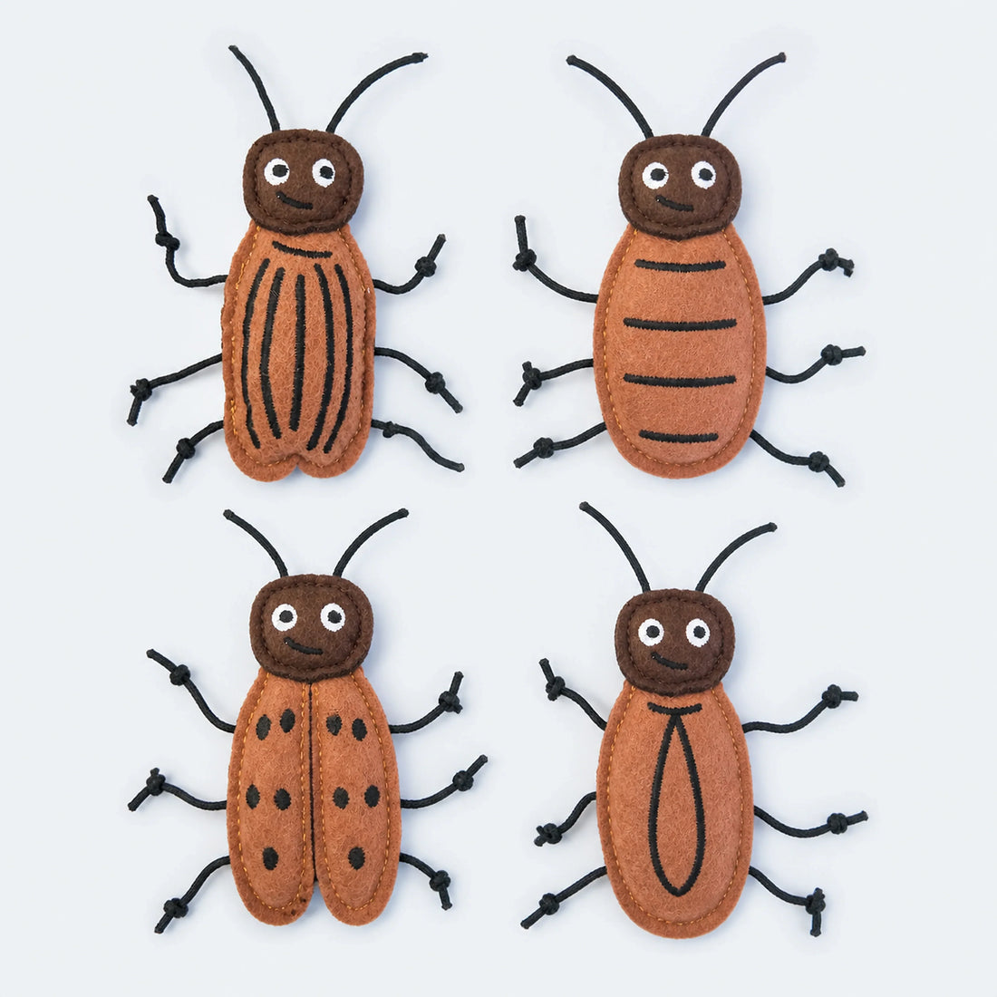 Felt Catnip Insect Toy – Single or 4-Piece Set