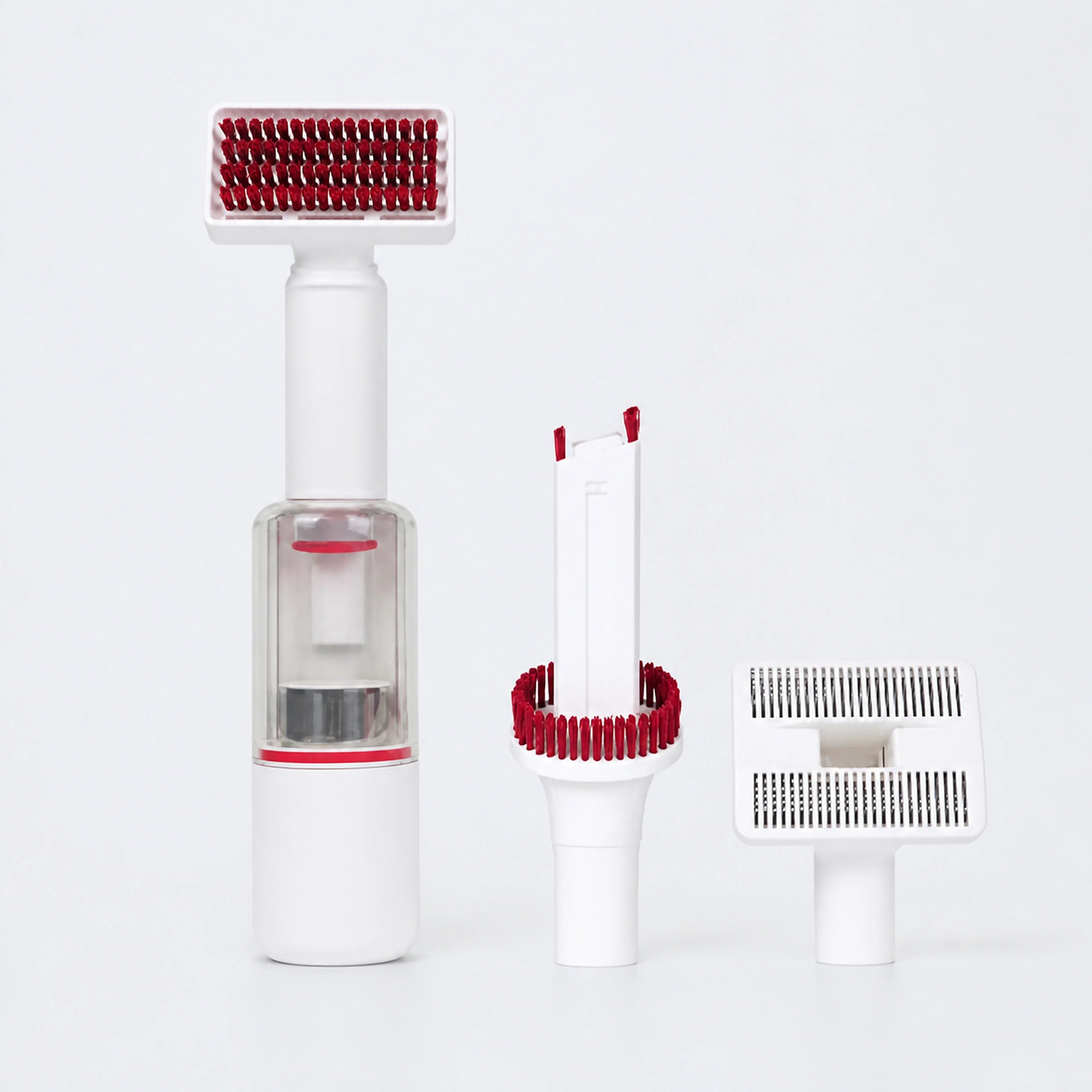 Handheld Pet Grooming Vacuum Kit with 3 Attachments