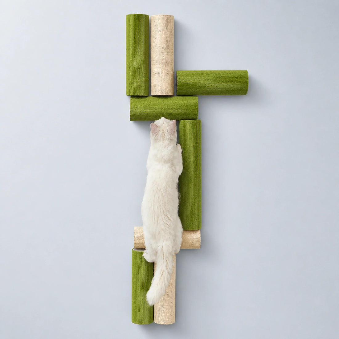 Modular Wall-Mounted Sisal Cat Scratching Posts – 3 Lengths