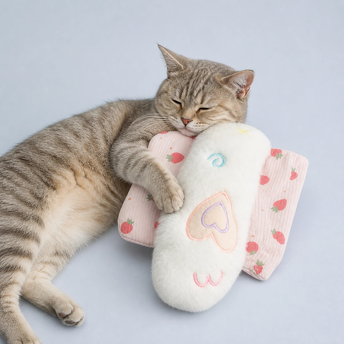 Plush Cat Comfort Pillow & Cuddle Toy