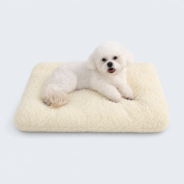 Plush Rectangular Pet Crate Mat – 4 Colors, 4 Sizes
