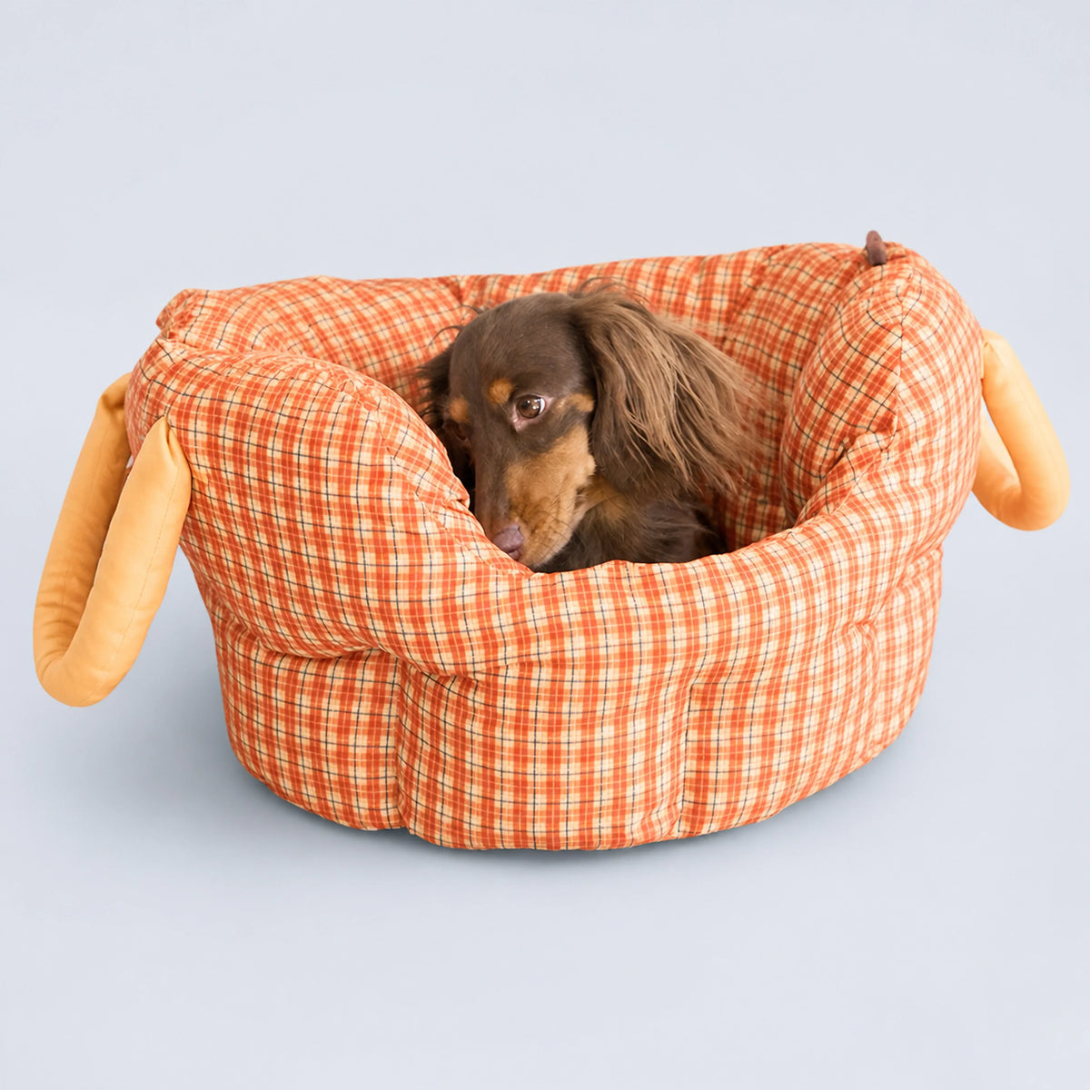 Portable Bolster Pet Travel Bed with Handle – 2 Colors