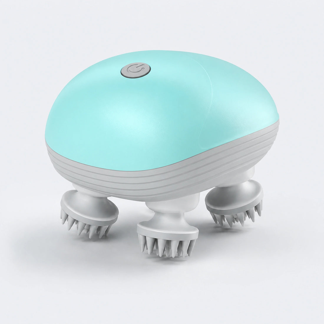 Rechargeable 4-Head Pet Massager – 4 Colors