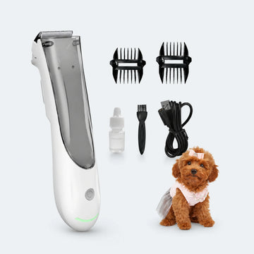 Rechargeable Pet Hair Suction Clipper – Single or 2-Piece Set