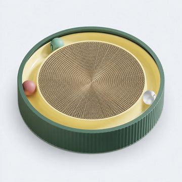 Round Cat Scratcher with Ball Track – 6 Styles