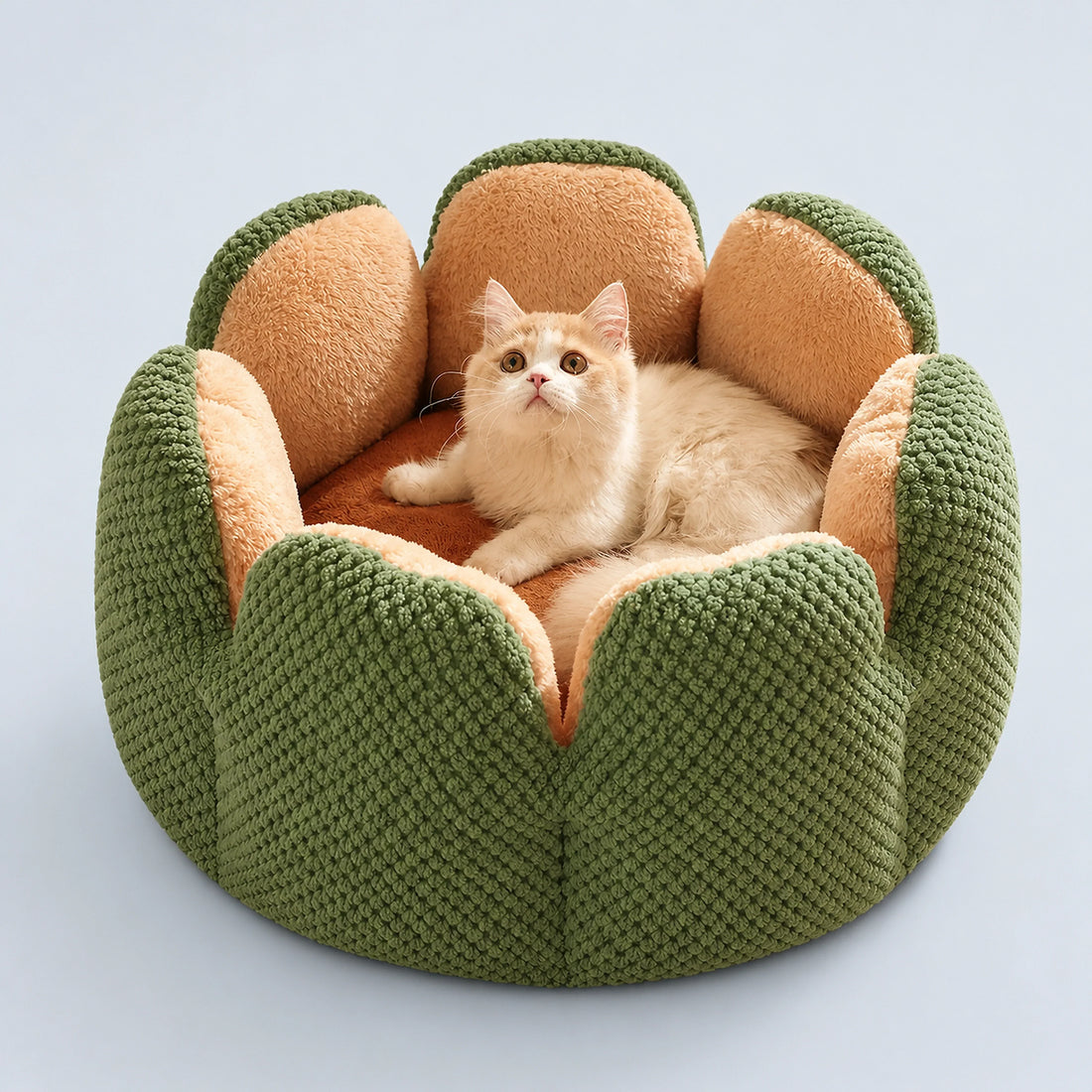 Round Nest Bed for Cats & Small Pets