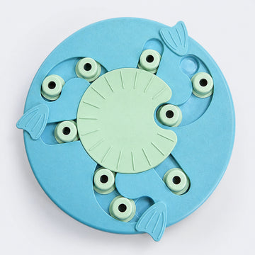 Round Sliding Pet Treat Puzzle – 3 Styles