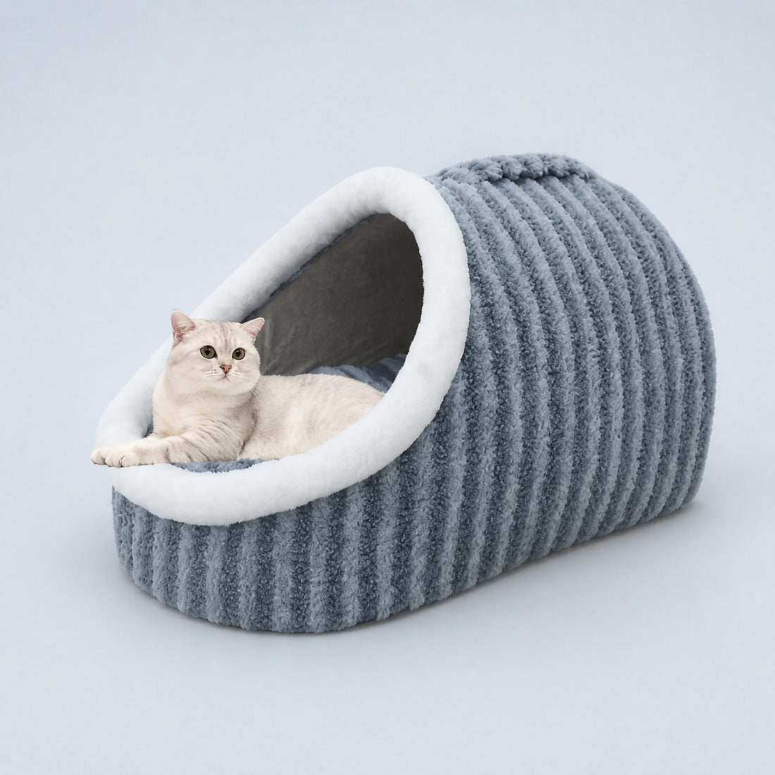 Slipper-Shaped Cave Bed for Indoor Cats