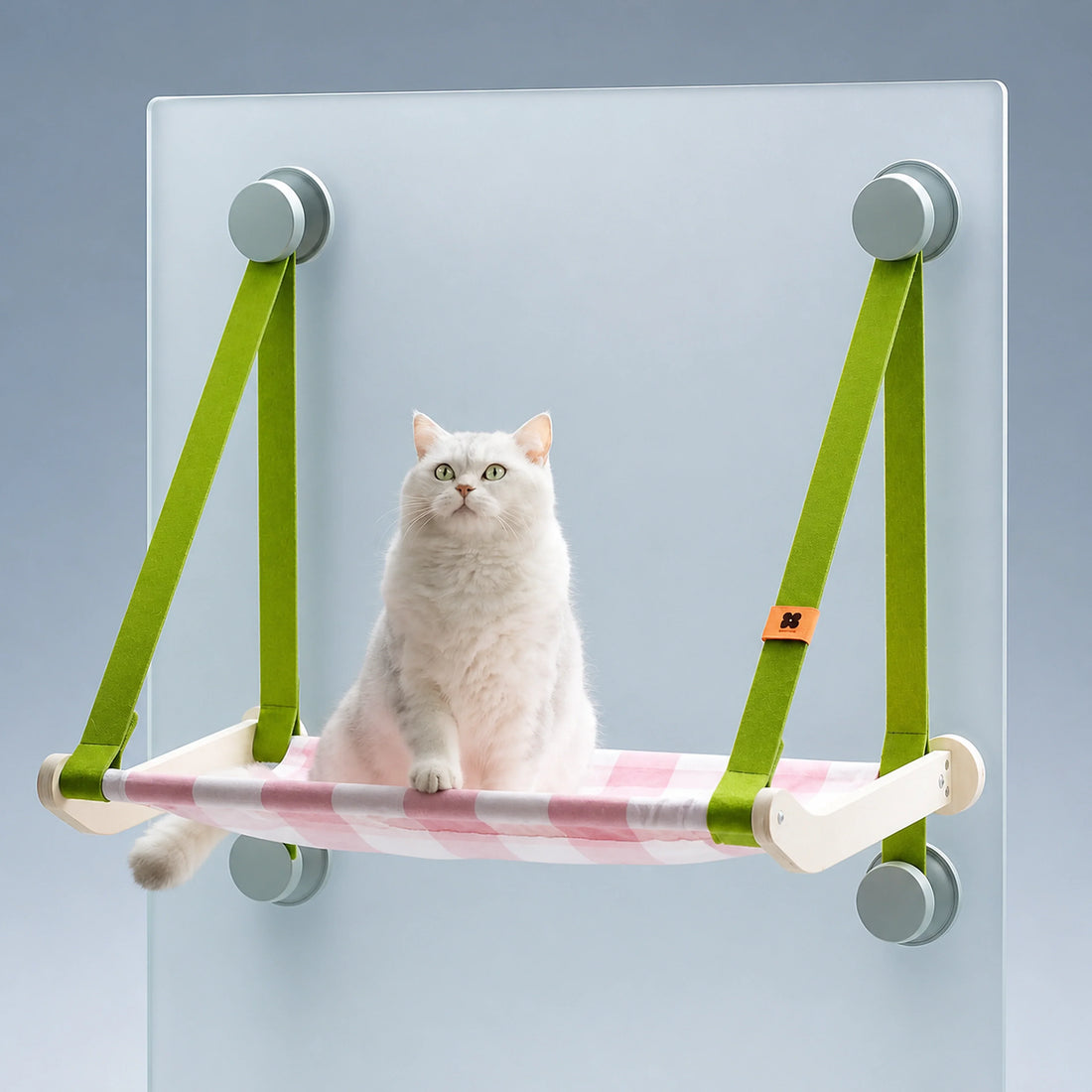 Suspended Cat Window Hammock with Adjustable Straps – 2 Colors