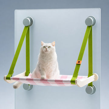 Suspended Cat Window Hammock with Adjustable Straps – 2 Colors
