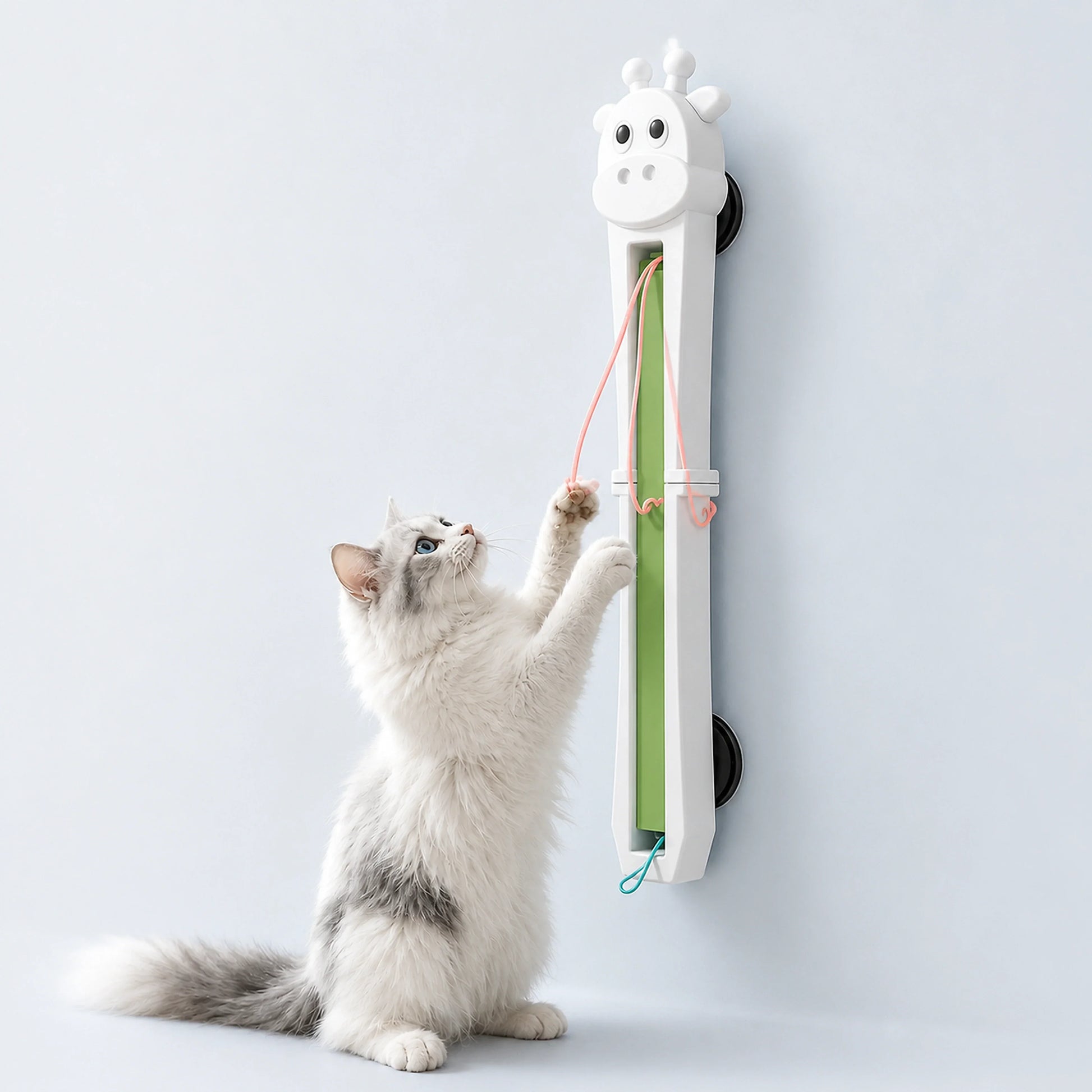 Wall-Mounted Automatic Retractable Rope Cat Toy – 1 or 2 Pack