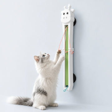 Wall-Mounted Automatic Retractable Rope Cat Toy – 1 or 2 Pack